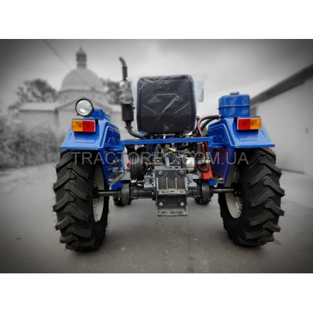 Мототрактор Т-24 потужністю 24 к.с, двохкорпусний плуг та грунтофреза 140 см в комплекті, широкі шини, потужна рама, ось 50мм, генератор